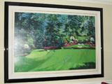 Mark King Augusta Golf signed and numbered (154/275) @ $9,200