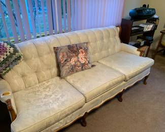 Vintage sofa, being sold in a set with loveseat and two arm chairs ideally. Willing to receive offers for individual pieces for consideration