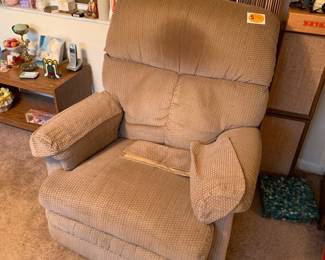 Vintage lazy boy chair rocking recliner