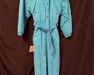 1990s Colmar Turquoise Snow Suit