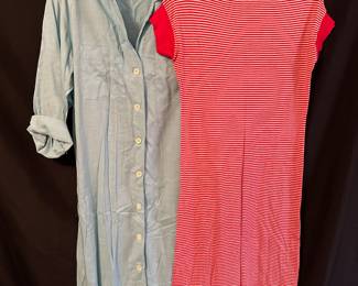 Circa 1970s Jantzen Red & White Striped Mini Dress – Size 14