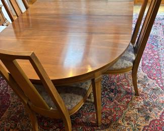 Mid Century Broyhill Lenoir Chair Company Dining Set