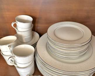 Southwicke Porcelain White Lace Dish Set