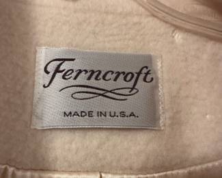 Ferncroft Cream Wool Trench Coat 