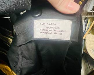 A pair of dress pants to show size