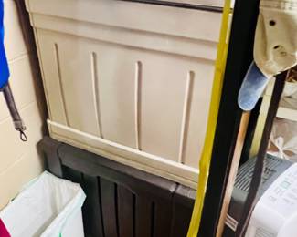 Outdoor storage bins (2 shown)