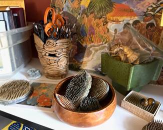 Assortment of Flower Frogs