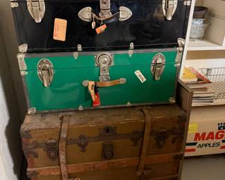 Vintage Steamer Trunks