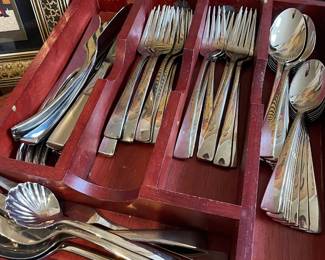 J.A. Henckels Stainless Flatware Set