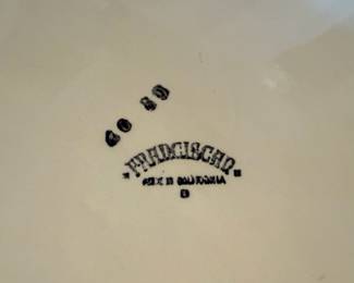 Franciscan Earthenware Apple Pattern Oval Platter