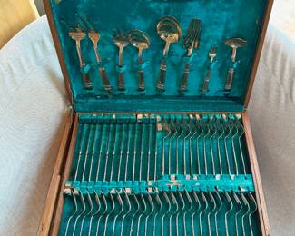 S.Samran Thailand Co. Bronze Flatware Set