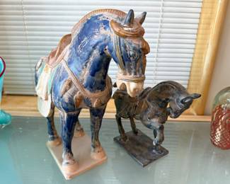 Chinese Tang Style Horse Figurines