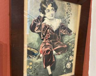 Framed Print "Master Charles William Lambton" After Thomas Lawrence