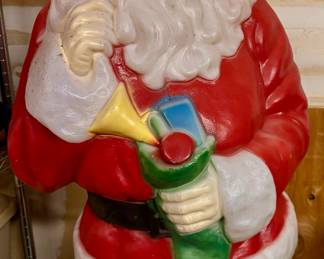 Santa Claus Blow Mold Christmas Decoration