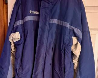 Columbia Blue & Purple Winter Caot