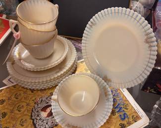 Depression Era Macbeth-Evans Petalware Dishes 