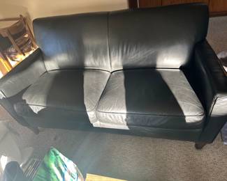 Leather couch