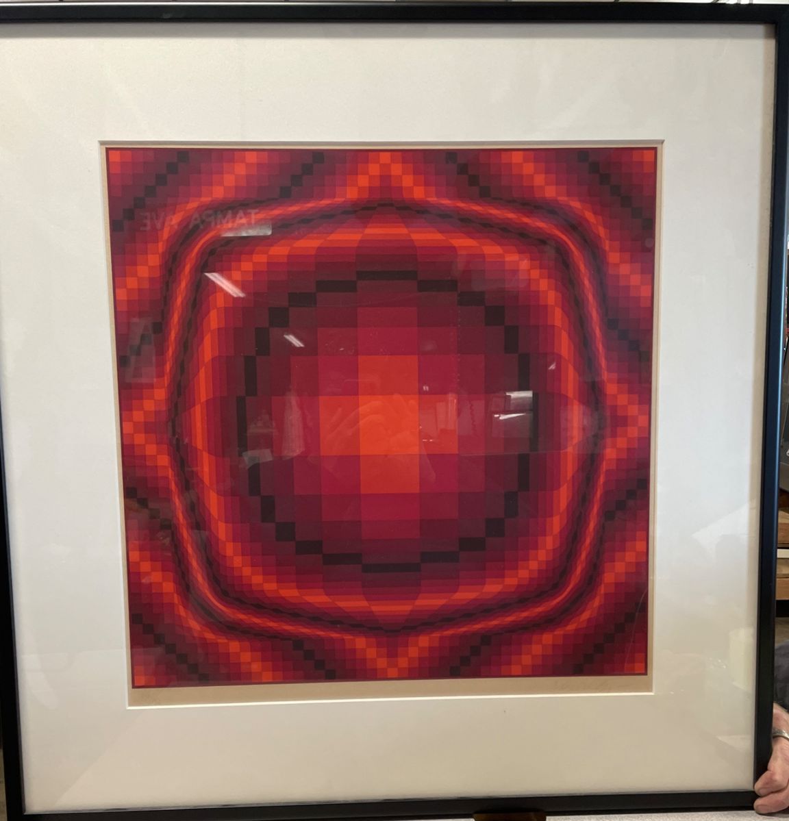 Signed Victor Vaserely 