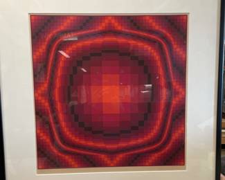 Signed Victor Vaserely