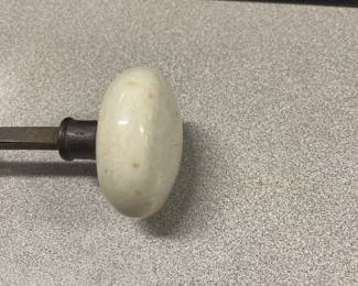 Porcelain door knob