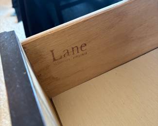 Mid Century Modern Brutalist Lane Furniture Bedroom Dresser Set