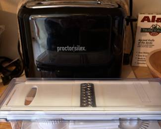 Proctor Silex 2-Slice Toaster, Multifunctional Mandoline Slicer