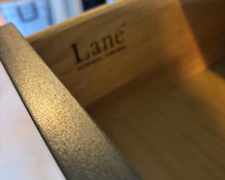 Mid Century Modern Brutalist Lane Furniture Bedroom Dresser Set