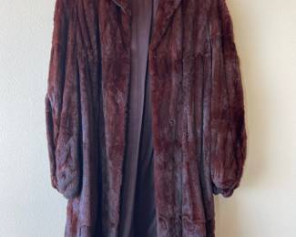 The Bon Marche Brown Mink Fur Coat
