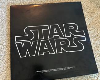 1977 Star Wars Soundtrack Vinyl Record