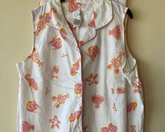 Cypress Marine Life Themed Pajama Set