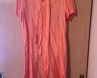 Plain Jane Belted Orange Short Sleeve Mini Dress