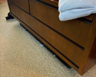 Mid Century Modern Brutalist Lane Furniture Bedroom Dresser Set