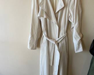 Sanyo White Belted Trench Coat