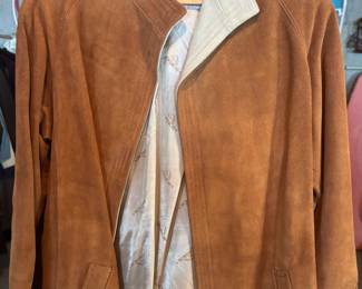 Jordache Brown Suede Leather Jacket