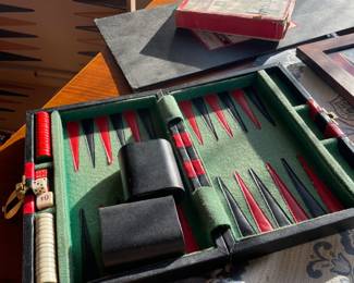 Vintage Backgammon Set