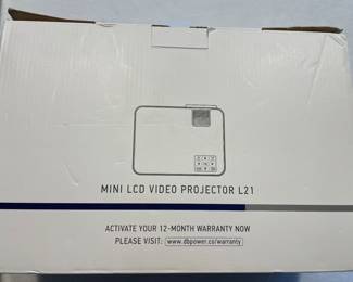 Mini LCD video projector 
