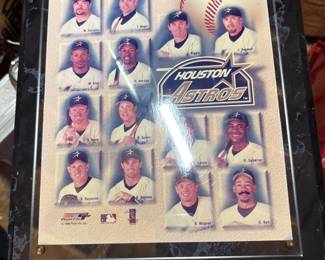 1998 Houston Astros Central Division Champs Plaque