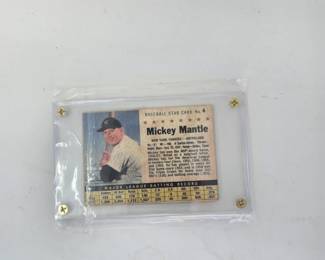 Mickey Mantle Baseball Star Card No 4