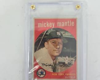 Mickey Mantle Card