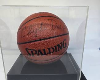 NBA Basketball
Signed by Clyde Drexler 
Portland Trail Blazers 1983-1995
Houston Rockets 1995 - 1998