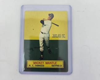 Mickey Mantle card
