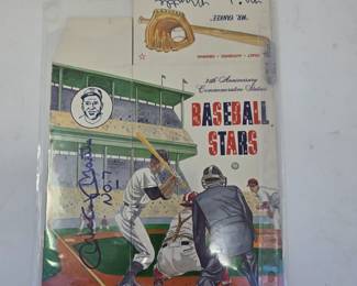 Mickey Mantle 25th Anniversary Commemorative States Baseball Stars - Signed