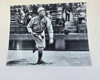 Historical photograph of Babe Ruth pitching for the Boston Red Sox