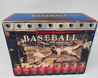 VHS Baseball  Film by Ken Burns Set