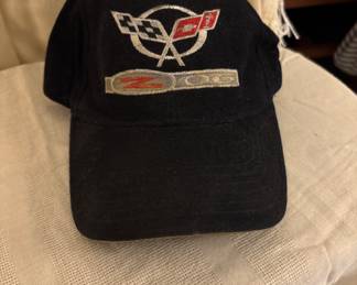 Chevrolet Corvette Z06 Logo Adjustable Strap Back Baseball Cap