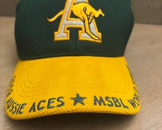 2009 Aussie Aces MSBL World Series Baseball Cap