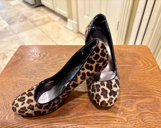 Cheetah High Heel Pump Shoes