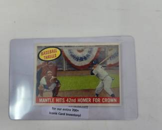 Mickey Mantle baseball Card