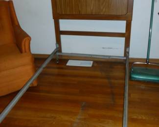 twin headboard & frame