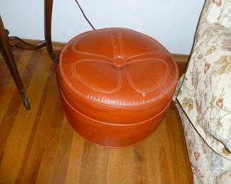 mid-century footstool
